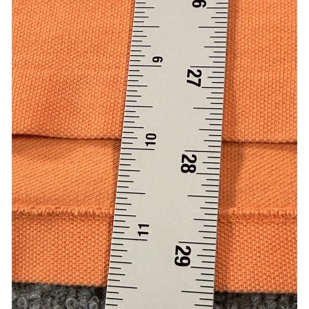 Polo Ralph Lauren Classic Fit Polo Shirt Orange Lime Pony Short Sleeve Men's XL